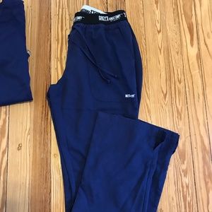 Grey's Anatomy Active Women's Scrub Pants Small Navy